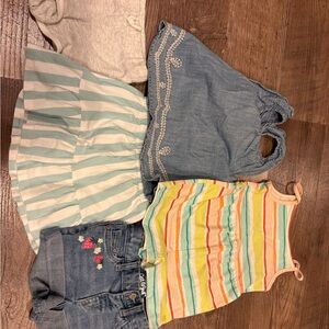 Colorful Kids Clothing Set - 6 pieces